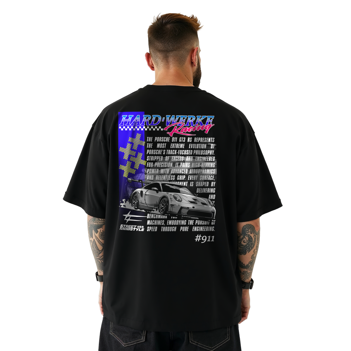 HW MAGAZINE 911 | OVERSIZED TEE